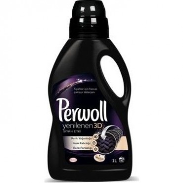 Perwoll 1 lt Yenilenen Siyah Etki Sıvı Deterjan
