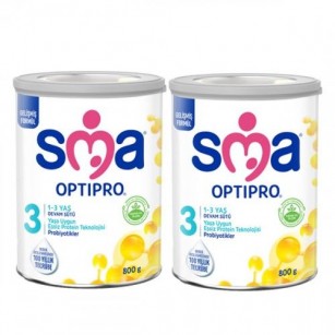 Sma 3 Optipro Probiyotik Devam Sütü 800 gr  2 Adet